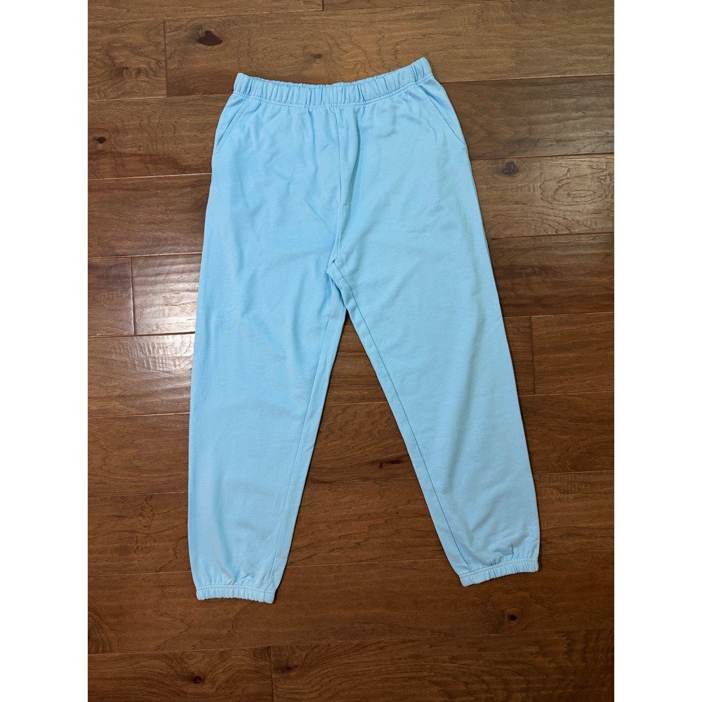 NWT‎ Year of Ours Light Blue Cotton Jogger Sweatpants M/L YOO-FA-005